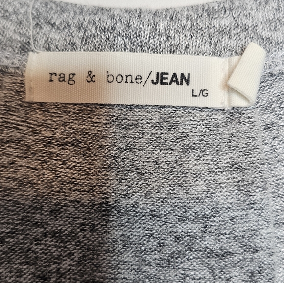 Rag & Bone Jean Heather Gray Knit Top - Picture 7 of 10